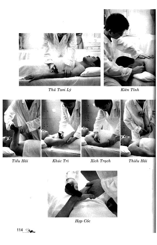 Cạo gió đau khuỷu tay
